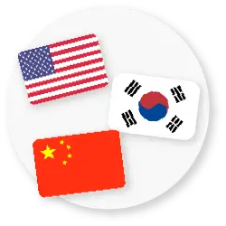 複数言語も対応